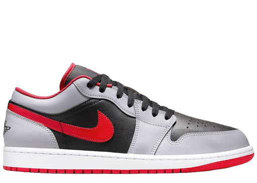 Jordan 1 Low Black Light Smoke Grey Gym Red