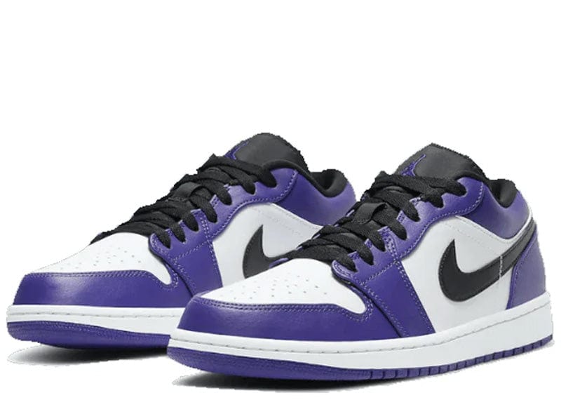 Jordan 1 Low Court Purple White