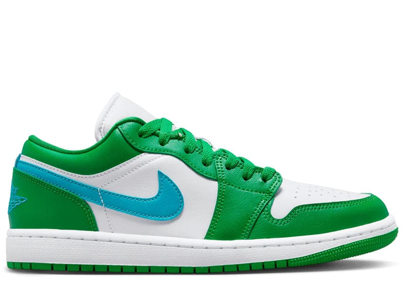 Jordan 1 Low Lucky Green Aquatone (Women's)