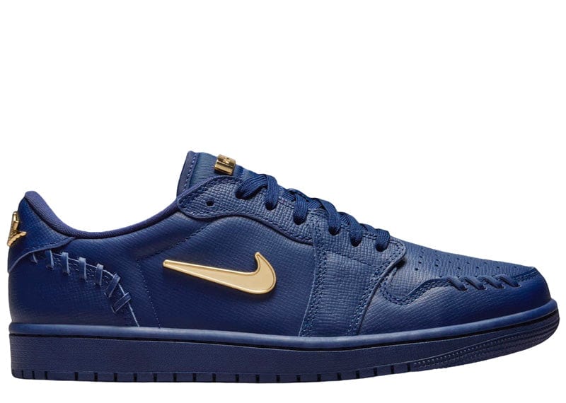 Jordan 1 Low Method of Make Midnight Navy Metallic Gold (Women's)