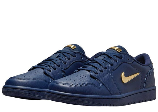 Jordan 1 Low Method of Make Midnight Navy Metallic Gold (Women's)