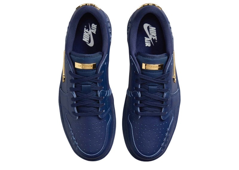 Jordan 1 Low Method of Make Midnight Navy Metallic Gold (Women's)