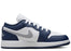 Jordan 1 Low Midnight Navy Wolf Grey (GS)