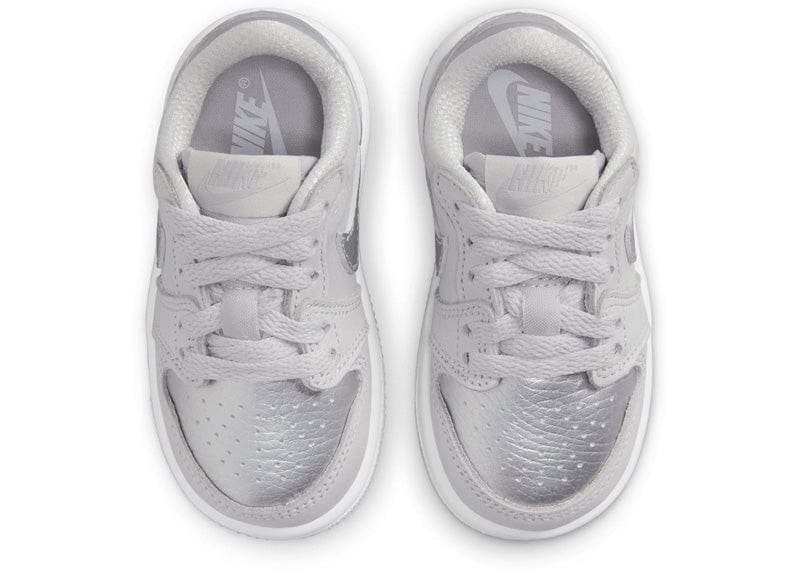 Jordan 1 Low OG Metallic Silver (Toddler)