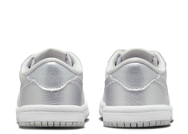 Jordan 1 Low OG Metallic Silver (Toddler)