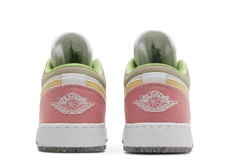 Jordan 1 Low Pastel Grind Vivid Green (GS)