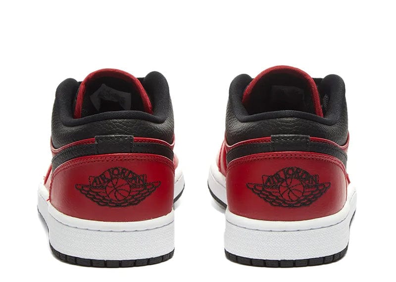 Jordan 1 Low Reverse Bred Pebbled Swoosh