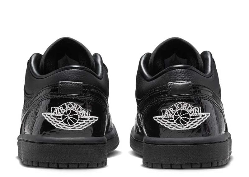 Jordan 1 Low SE Patent Elephant Black (Women's)