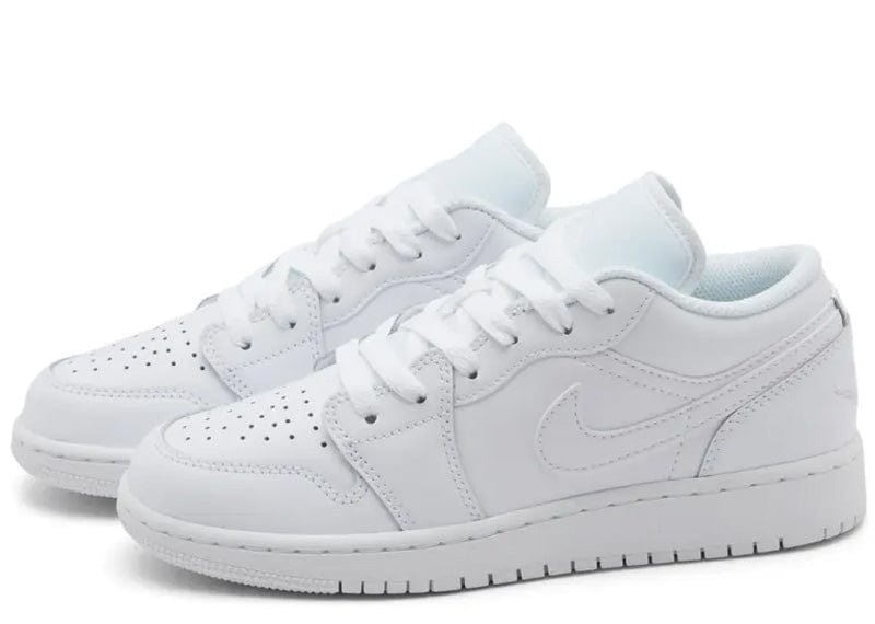 Jordan 1 Low Triple White (2023) (GS)