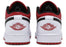 Jordan 1 Low White Gym Red (GS)