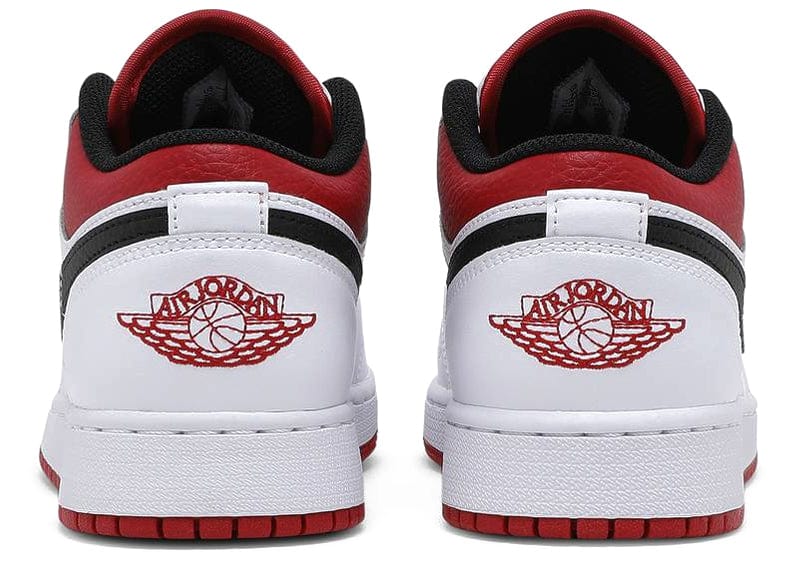 Jordan 1 Low White Gym Red (GS)