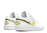 Jordan 1 Low White Metallic Gold (Women's)