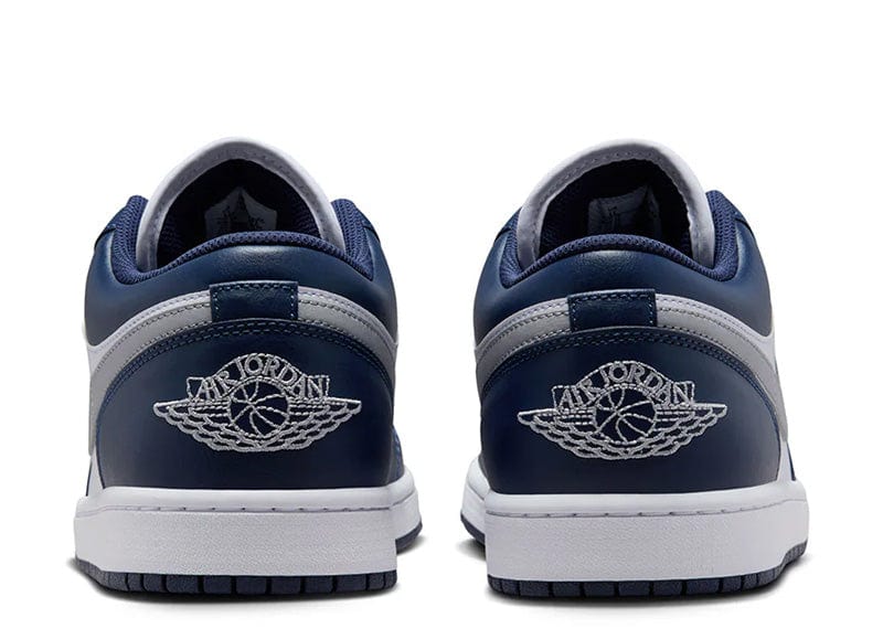 Jordan 1 Low Wolf Grey Midnight Navy