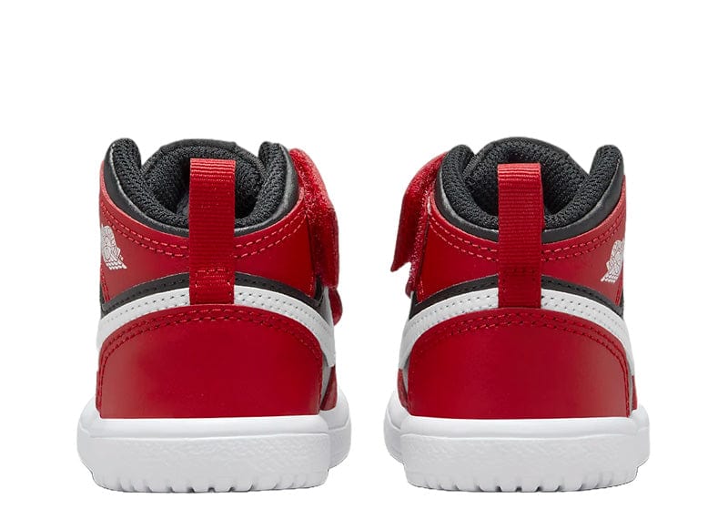 Jordan 1 Mid ALT Black Gym Red White (Toddler)