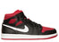 Jordan 1 Mid Black Gym Red White