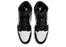 Jordan 1 Mid Black White Iron Grey