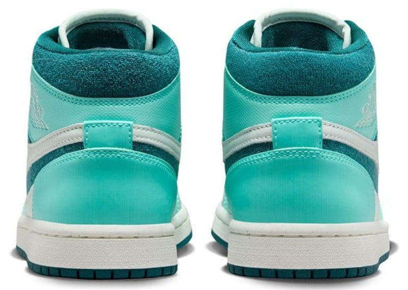 Jordan 1 Mid Chenille Bleached Turquoise (Women's)