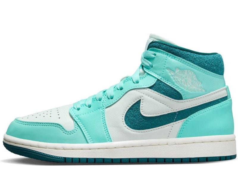 Jordan 1 Mid Chenille Bleached Turquoise (Women's)