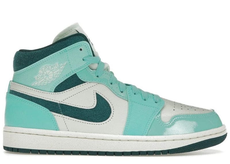 Jordan 1 Mid Chenille Bleached Turquoise (Women's)