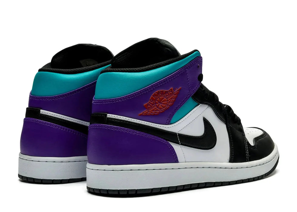 Jordan 1 Mid Court Purple Tropical Twist