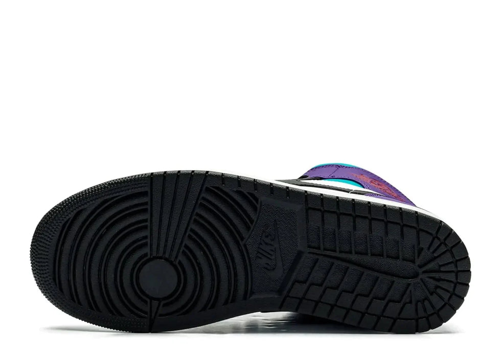 Jordan 1 Mid Court Purple Tropical Twist