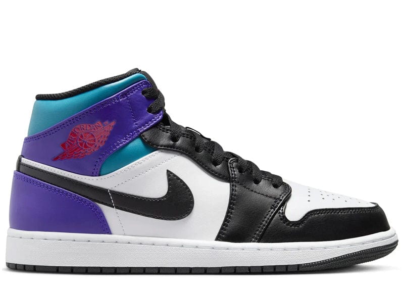 Jordan 1 Mid Court Purple Tropical Twist