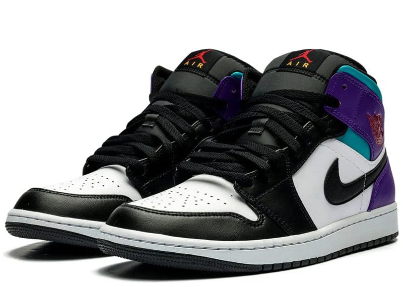 Jordan 1 Mid Court Purple Tropical Twist