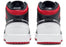 Jordan 1 Mid Gym Red Black Toe (GS)