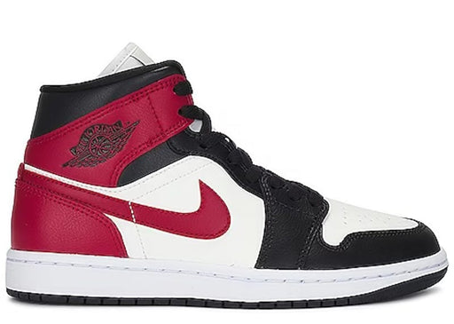 Jordan 1 Mid Gym Red Off Noir (Women's)