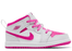 Jordan 1 Mid Iris Whisper White Fire Pink (TD)