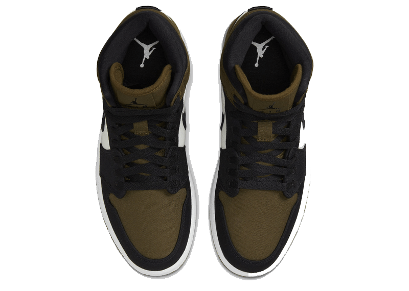 Jordan 1 Mid Olive Toe (W)