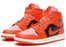 Jordan 1 Mid Orange Black (W)