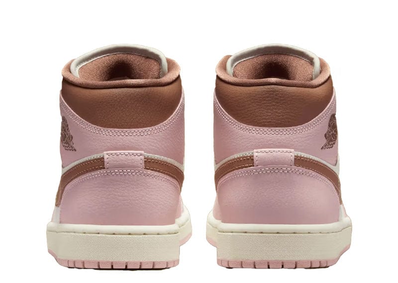 Jordan 1 Mid Pink Oxford Brown (Women's)