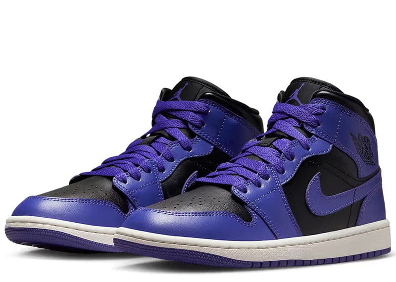 Jordan 1 Mid Purple Black (W)