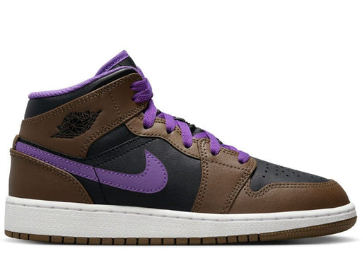 Jordan 1 Mid Purple Mocha (GS)