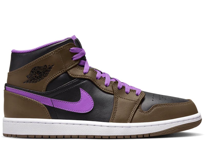 Jordan 1 Mid Purple Mocha