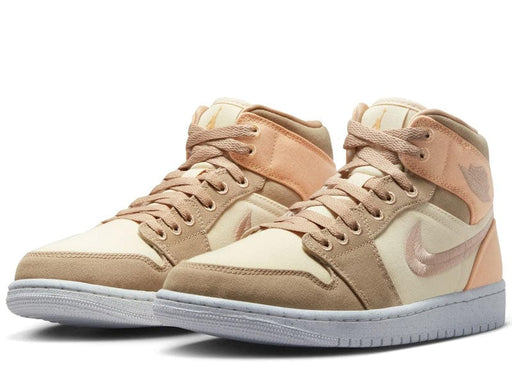 Jordan 1 Mid SE Canvas Khaki (Women's)