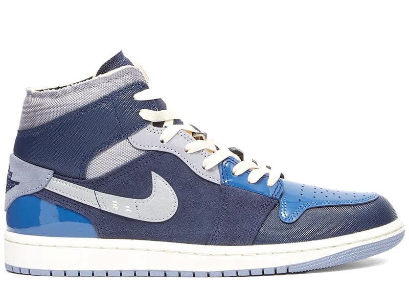 Jordan 1 Mid SE Craft Obsidian French Blue Ashen Slate White