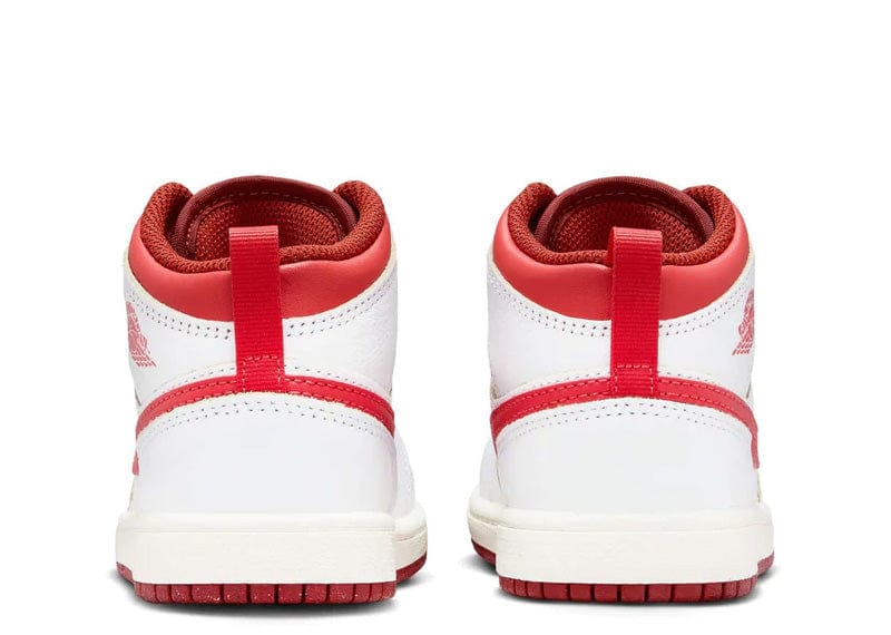 Jordan 1 Mid Se White Lobster Dune Red -Sail (PS)