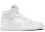 Jordan 1 Mid Triple White (2022)