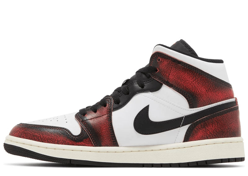 Jordan 1 Mid Wear-Away Chicago