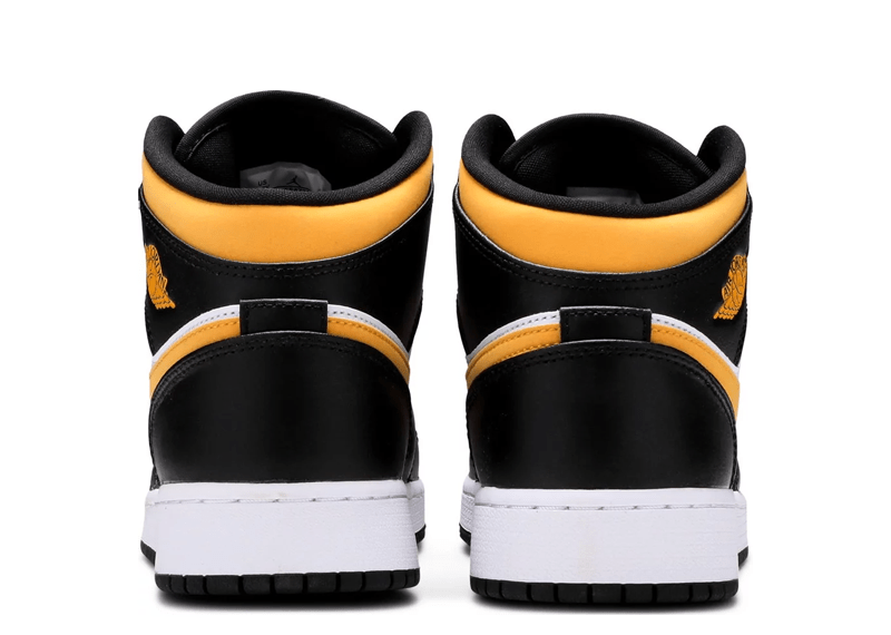 Jordan 1 Mid White Pollen Black (GS)