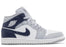 Jordan 1 Mid Wolf Grey Midnight Navy