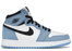 Jordan 1 Retro High White University Blue Black (GS)