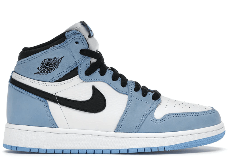 Jordan 1 Retro High White University Blue Black (GS)