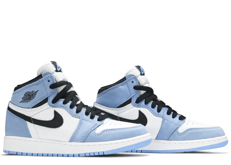 Jordan 1 Retro High White University Blue Black (GS)