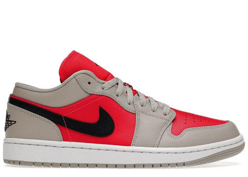 Jordan 1 Retro Low Light Iron Ore Siren Red (W)