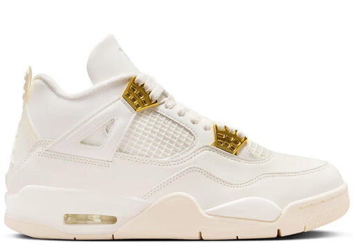 Jordan 4 Retro Metallic Gold (Women's)