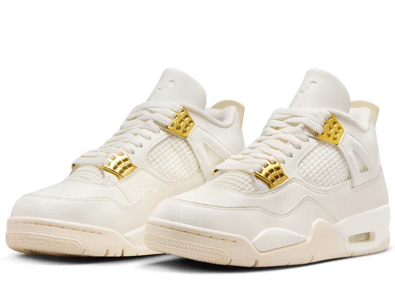 Jordan 4 Retro Metallic Gold (Women's)