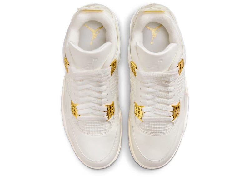 Jordan 4 Retro Metallic Gold (Women's)